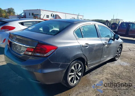 2014 Honda Civic Ex from USA, damaged, VIN 19XFB2F80EE086079